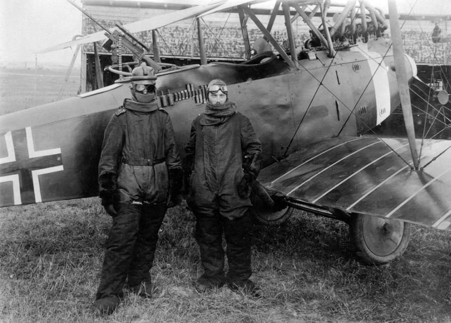 Первая мировая на фото. В небе (45 фотографий)