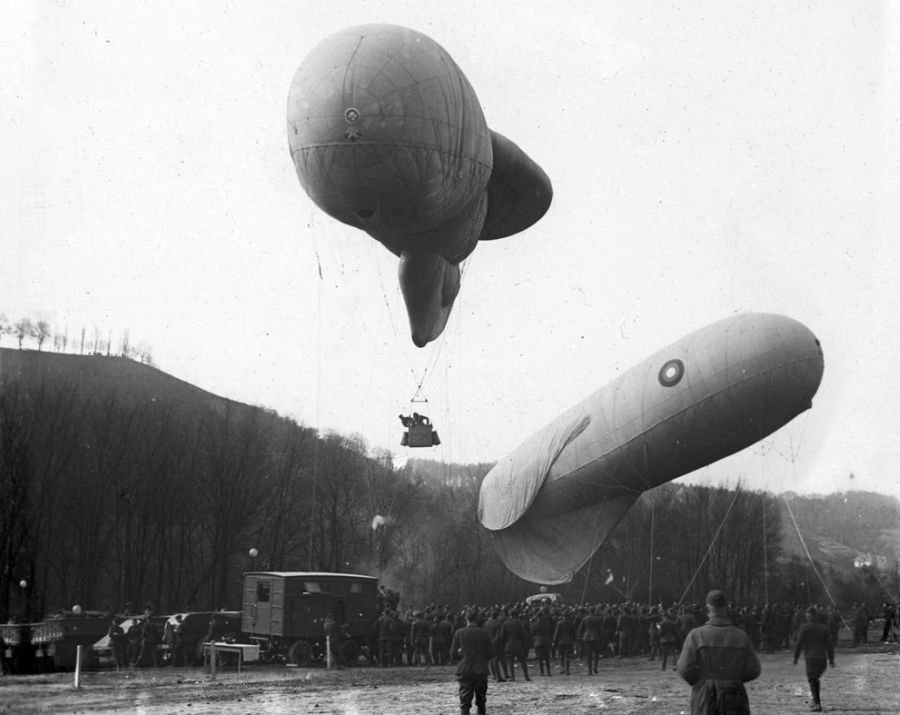 Первая мировая на фото. В небе (45 фотографий)