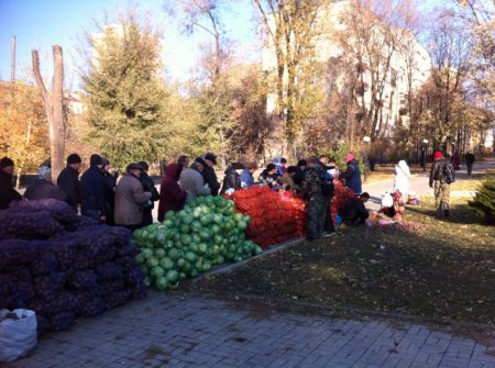 Как в ЛНР за мешок картошки родину продают!!! (ФОТО)