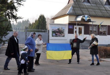 В родном доме встретили 