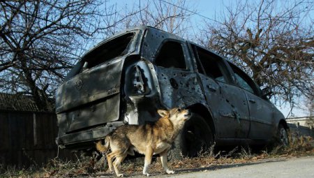 В Донецке пятеро сотрудников Горгаза подорвались на мине