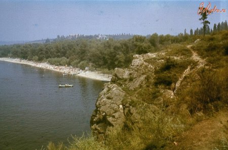 Как выглядел казацкий остров Хортица 40 лет назад. Фото