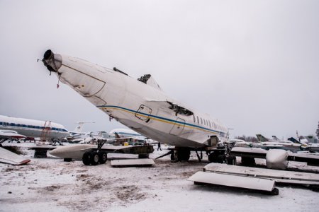 Как собирали президентский самолет в музее (фото)
