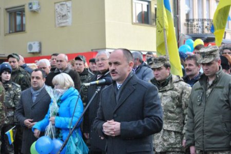 Закрпатье встретило солдат ВСУ из под Луганска (фото)