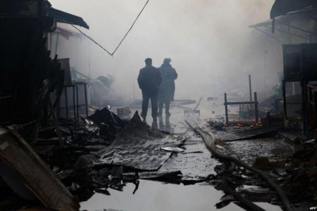 Грозный после вчерашних боев (фото)