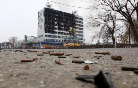 Грозный после вчерашних боев (фото)