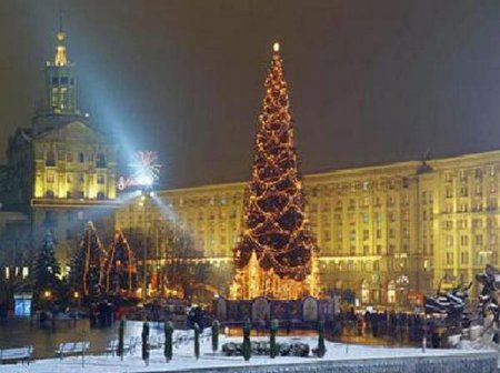 Новогодние праздники обойдутся Киеву в 1,8 млн гривен