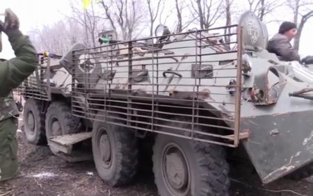 Перемирье для одних - война для других: В районе Дебальцево огонь не утихает. ВИДЕО