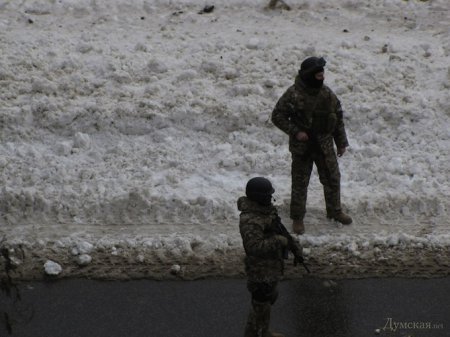 В Одессу прибыли военнослужащие Нацгвардии