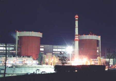 Сегодня ночью горела одна из украинских атомных электростанций