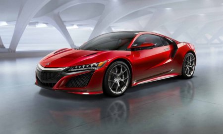 Acura готовит новый проект - первый серийный суперкар Acura NSX