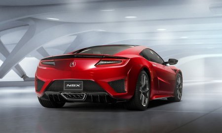 Acura готовит новый проект - первый серийный суперкар Acura NSX