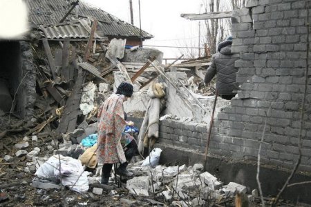 Еще один разрушенный город в Луганской области. ФОТО