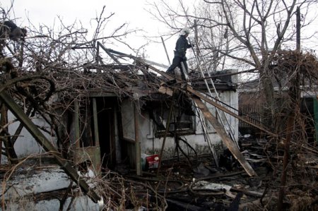 В Донецке новые разрушения: Город постепенно превращается в руины. ФОТО