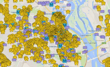 Для киевлян создали интерактивную карту укрытий