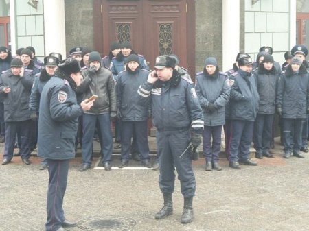 Одесская Самооборона протестует из-за ареста лидера Автомайдана