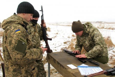 Солдаты украинской армии активно учатся защищать Родину. Фоторепортаж