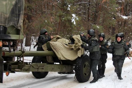 Солдаты украинской армии активно учатся защищать Родину. Фоторепортаж