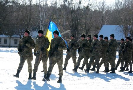 Солдаты украинской армии активно учатся защищать Родину. Фоторепортаж