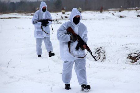 Солдаты украинской армии активно учатся защищать Родину. Фоторепортаж