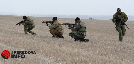 Солдаты украинской армии активно учатся защищать Родину. Фоторепортаж