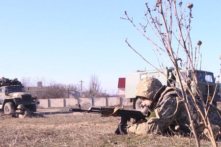 Солдаты украинской армии активно учатся защищать Родину. Фоторепортаж