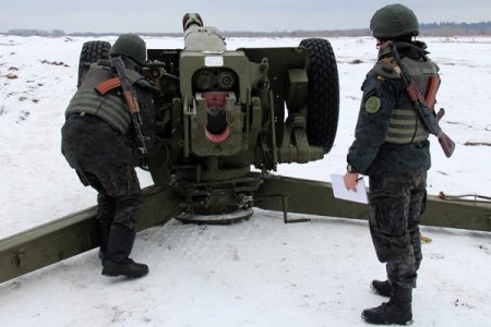 Солдаты украинской армии активно учатся защищать Родину. Фоторепортаж