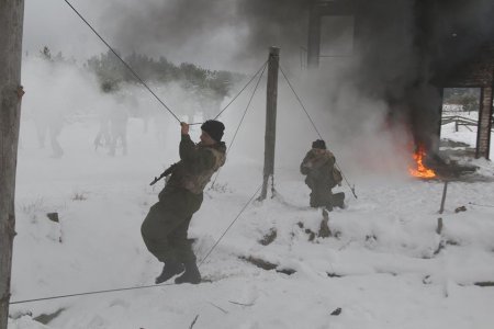 Солдаты украинской армии активно учатся защищать Родину. Фоторепортаж