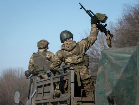 Вывод войск из Дебальцево. Фоторепортаж