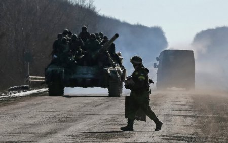 Вывод войск из Дебальцево. Фоторепортаж