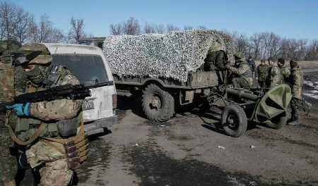 Вывод войск из Дебальцево. Фоторепортаж