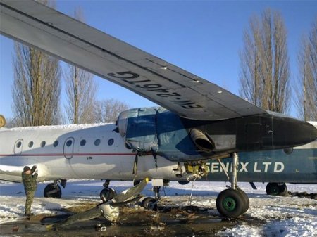 В Борисполе врезались самолеты