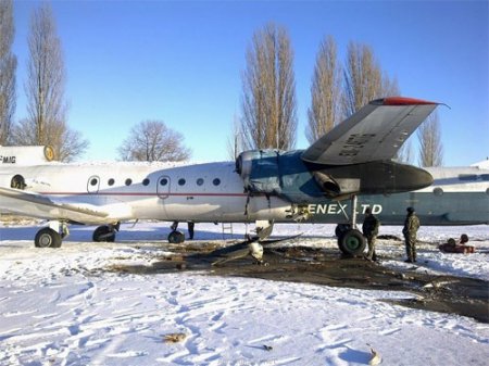 В Борисполе врезались самолеты