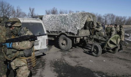 За день оккупанты на Донбассе обстреляли силы АТО 24 раза