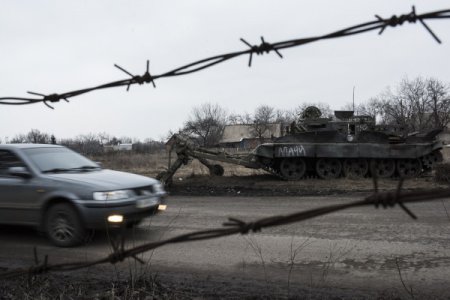 Карта оккупированных районов Донбасса с особым статусом