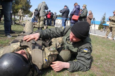 Подготовка украинских десантников. Фоторепортаж