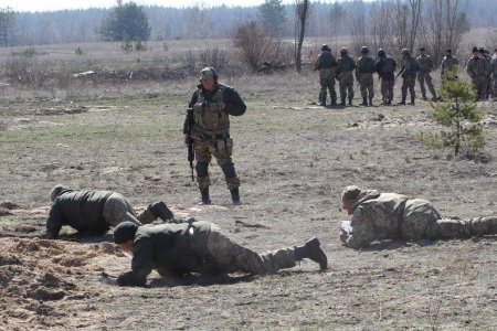 Подготовка украинских десантников. Фоторепортаж