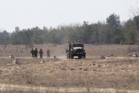 Подготовка украинских десантников. Фоторепортаж