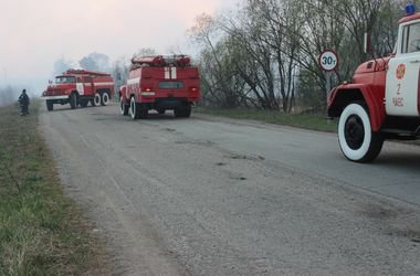 Пожар возле ЧАЭС полностью локализован - ГСЧС