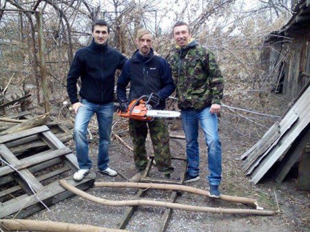 Житомирский активист самостоятельно 