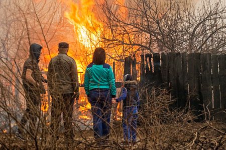 Пожары в Хакасии уничтожили более четырех десятков населенных пунктов. ФОТО, ВИДЕО