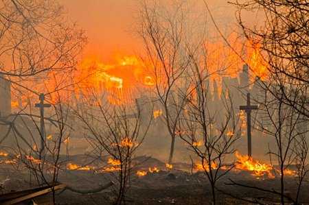 Пожары в Хакасии уничтожили более четырех десятков населенных пунктов. ФОТО, ВИДЕО