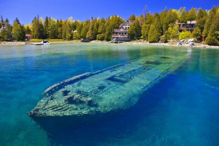 Экскурсия по кладбищу затонувших кораблей. ФОТО