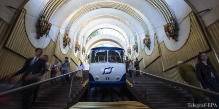 Киевский фуникулер: 110 лет работы. ФОТО