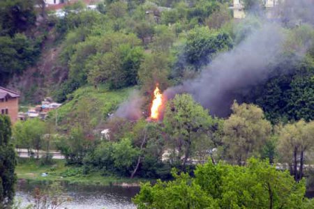 В Виннице произошел взрыв на АЗС. ВИДЕО