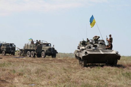 Ночь в зоне АТО спокойно прошла для наших бойцов только на Луганском направлении