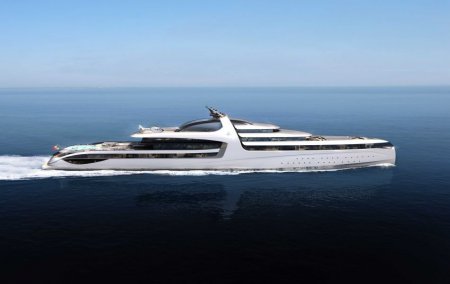 Новая роскошная яхта-дворец от итальянских судостроителей. ФОТО