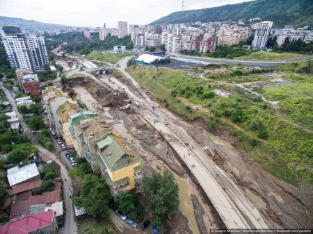 Наводнение в Тбилиси смыло городской зоопарк. ВИДЕО