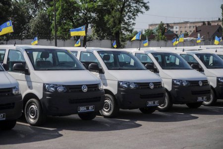 Госпогранслужба Украины получила две сотни новых автомобилей