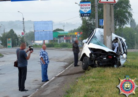 В Мариуполе произошло ДТП с участием сотрудника ГАИ